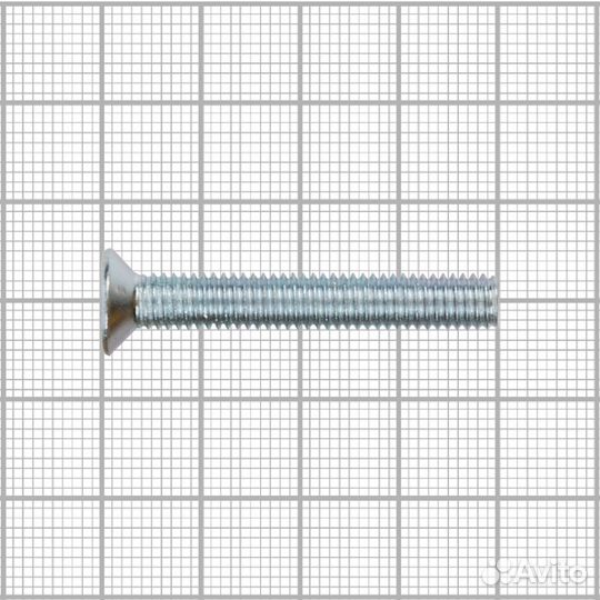 Винт потайной M6х40 мм, 8 шт