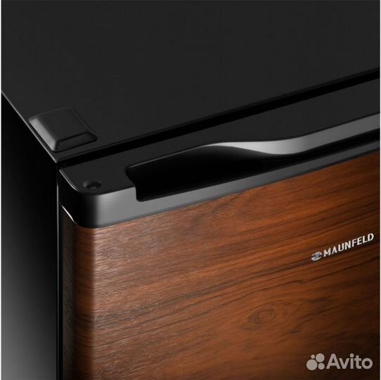 Холодильник Maunfeld MFF83WD 1-нокамерн. дерево/че