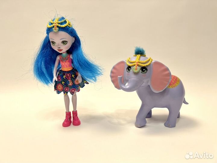 Кукла Enchantimals Екатерина и Слоник Анти