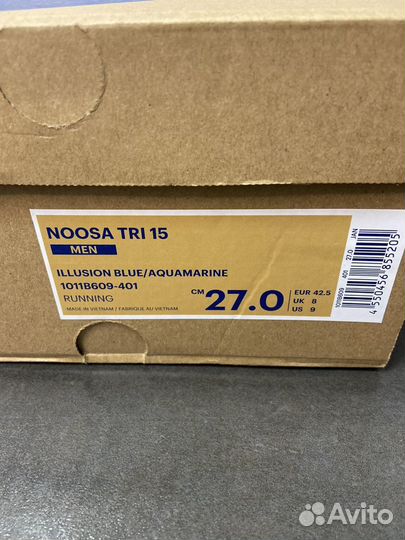 27см Кроссовки для бега Asics Noosa Tri 15