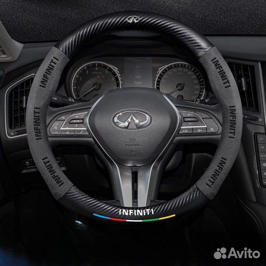 Чехол оплетка на руль Infiniti