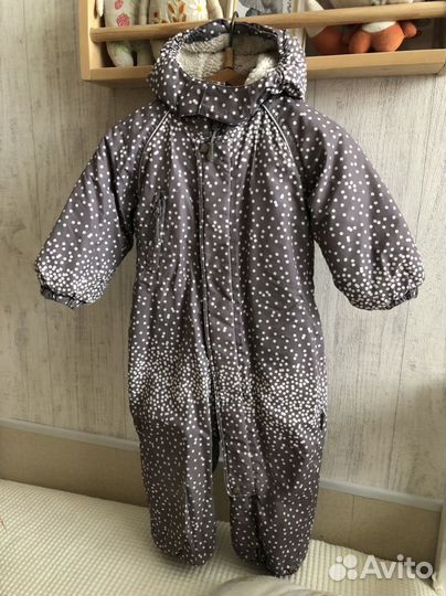 Зимний комбинезон crockid 86 92 для девочки