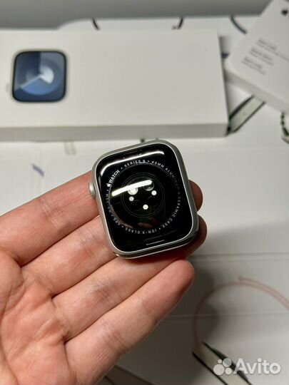 Apple Watch Series 9 45mm Silver в идеале