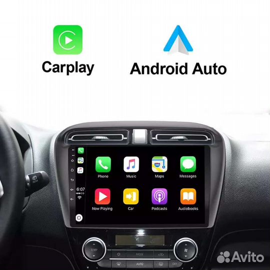 Продам магнитолу mitsubishi mirage A05A A03A