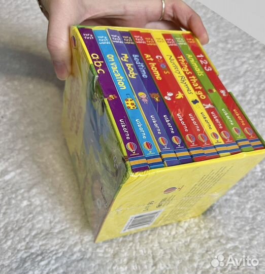 Usborne Very First Words. Новый Куб с 10 книгами