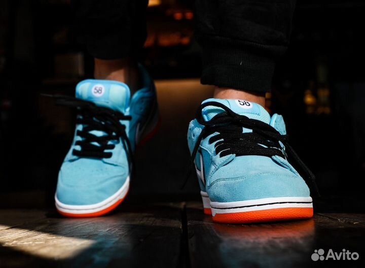 Nike sb dunk low club 58 gulf porshe