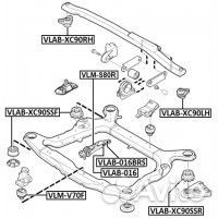 Сайлентблок подушки двигателя volvo XC90 2003-2014