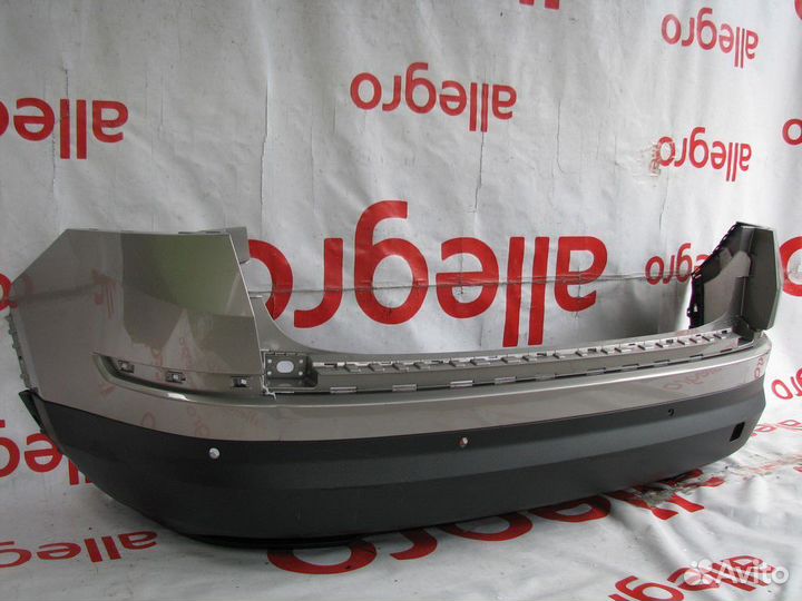 Skoda Kodiaq бампер задний 2017+