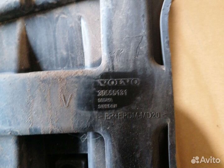 Крепление заднего бампера вольво s80