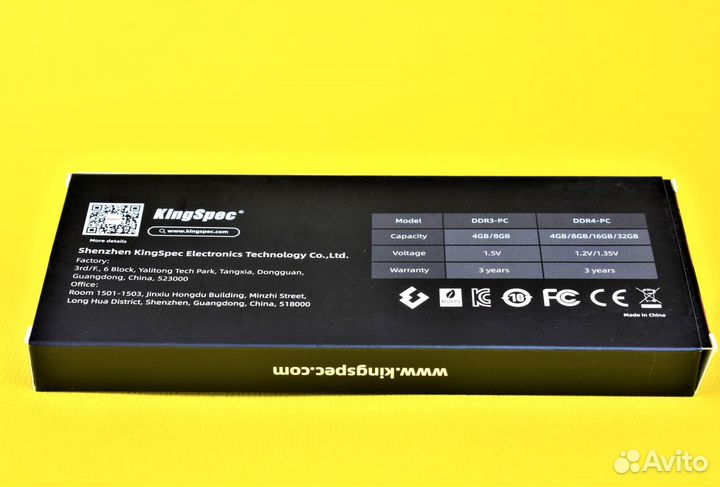 KingSpec DDR3 1600 MHz 8 GB dimm