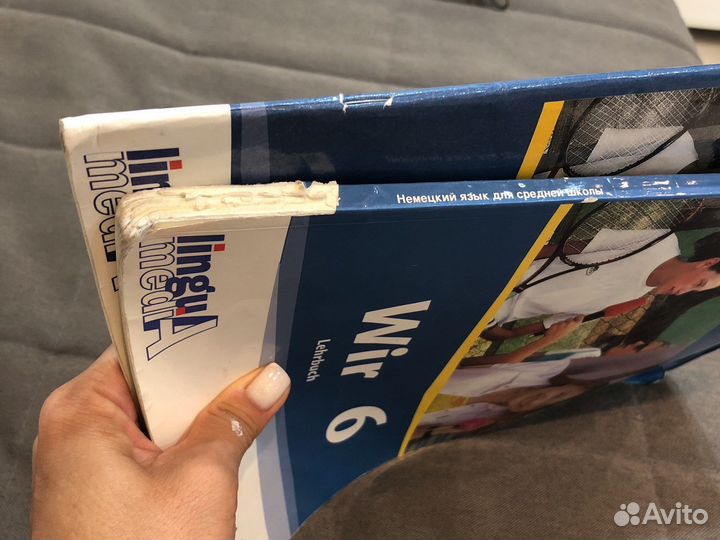 Учебник и рабочая тетрадь по немецкому Wir 6