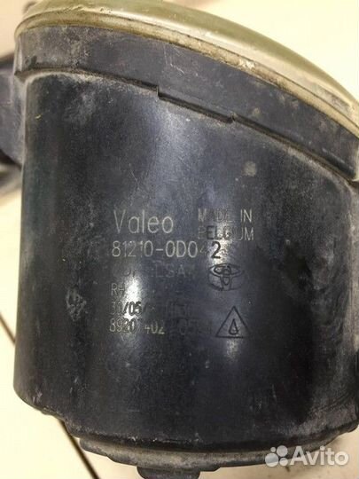 Фара противотуманная передняя правая