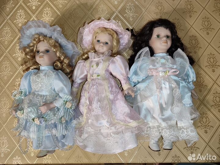 Куклы фарфоровые