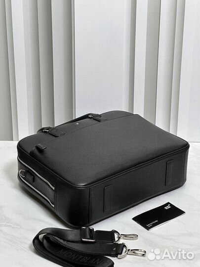 Портфель montblanc с двумф большими отделами