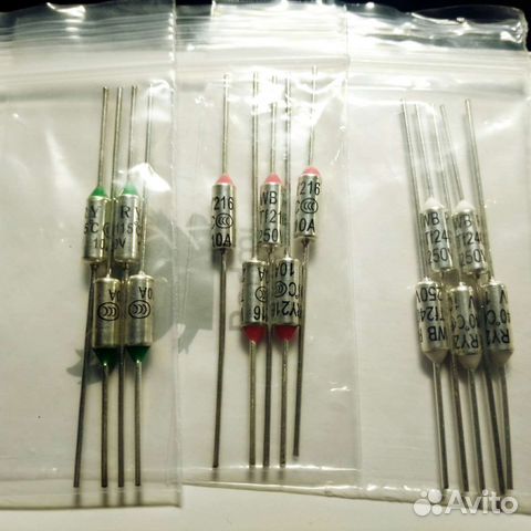 Термопредохранитель одноразовый 115, 216, 240