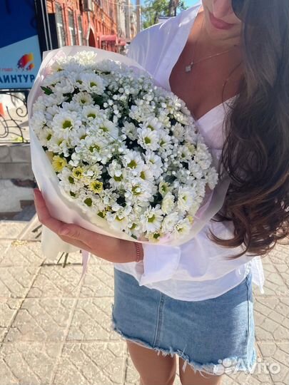 Ромашки букеты цветы