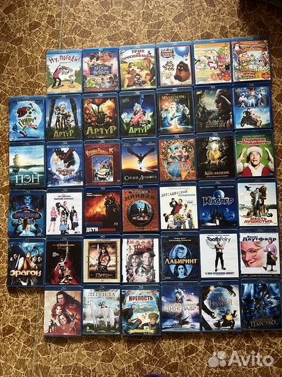 Bluray диски мультики disney