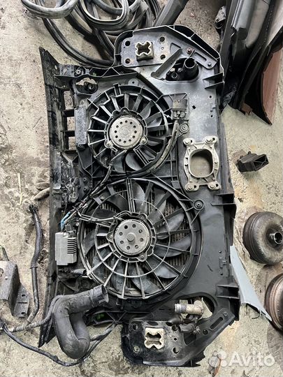 Audi a6 c6 диффузор вентилятор охлаждения