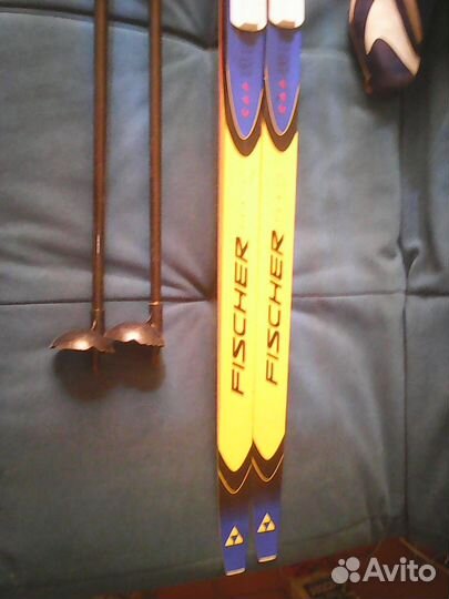 Лыжи беговые коньковые fisher, профессиональные
