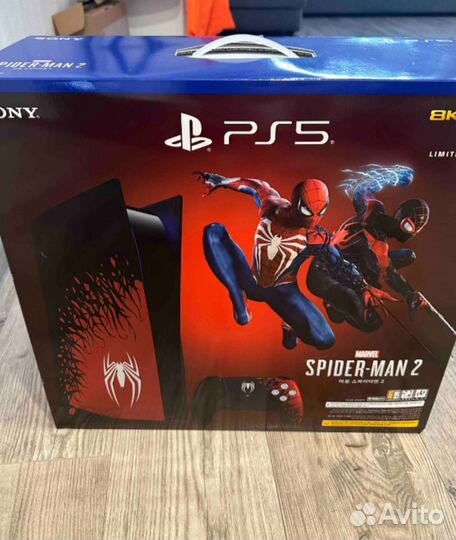 Playstation 5 spider man edition + игры + nvme 2tb