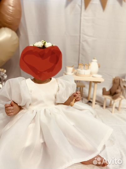 Платье для девочки 86