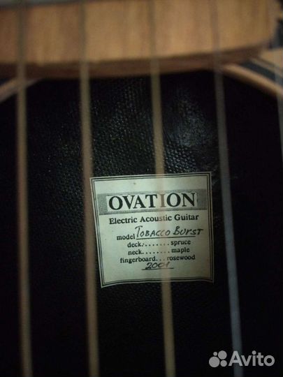 Гитара Ovation электроакустическая