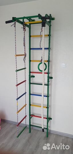 Детская шведская стенка и турник бу