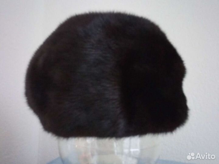 Женский норковый берет