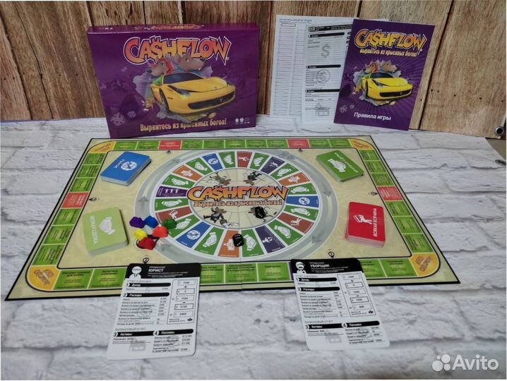 Настольная игра Денежный поток cashflow