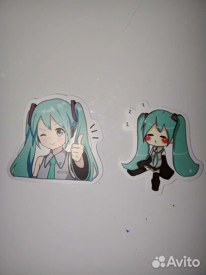 Наклейки с аниме