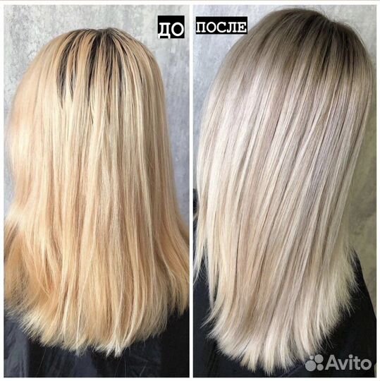 Сложное окрашивание,уход,армирование