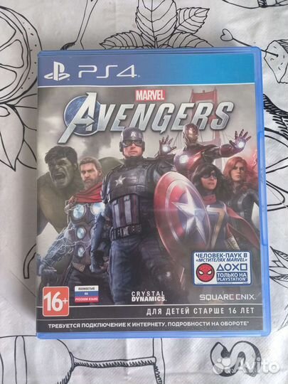 Игры для приставок ps4 Мстители