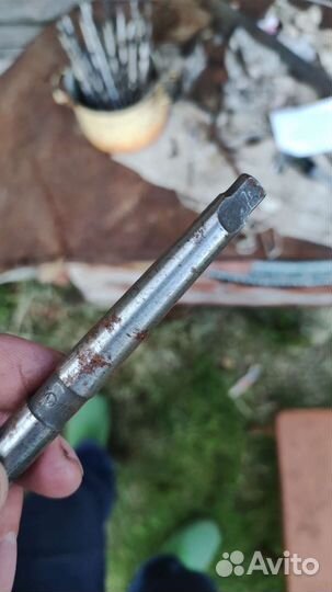 Сверла по металлу с коническим хвостовиком морзе 1