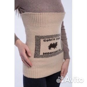 Пояс труба из верблюжей шерсти Монголия