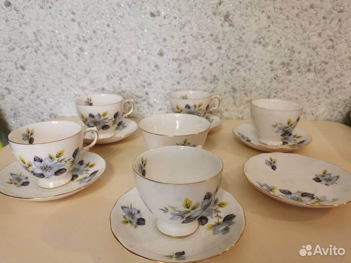 Сервиз чайный Англия фарфоровый