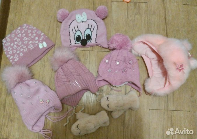 Много шапок осень зима с 2 до 5 лет