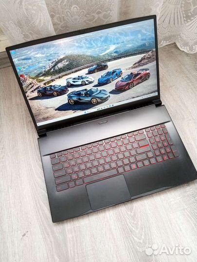 Игровой MSI 17.3 I7-10750H/16/RTX3050