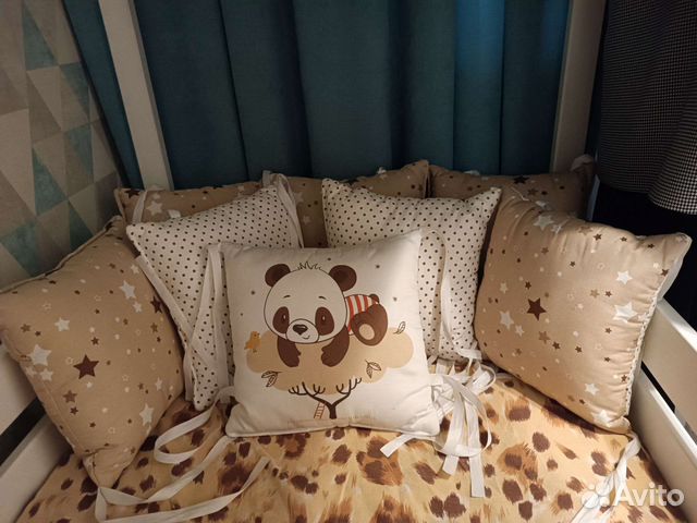 Бортики в детскую кроватку