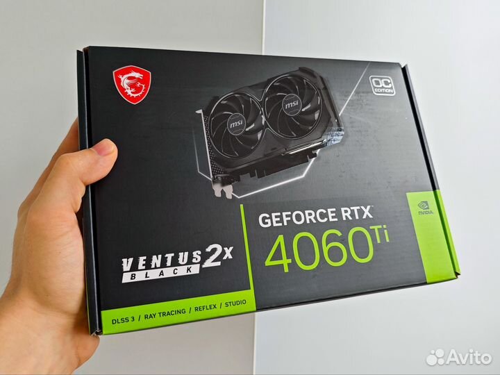Видеокарта nvidia RTX 4060TI Новая