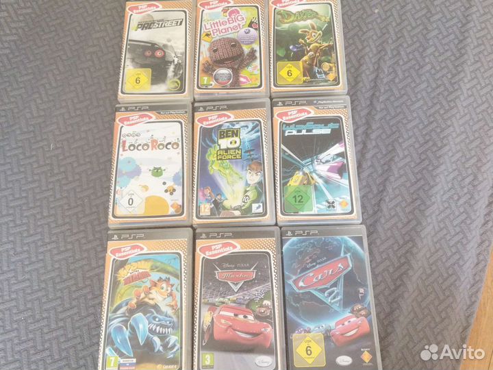 Игры для Sony psp