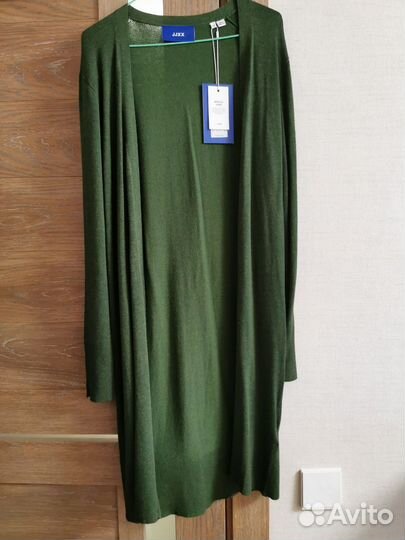 Кардиган темно зелёного цвета 40 42 XS