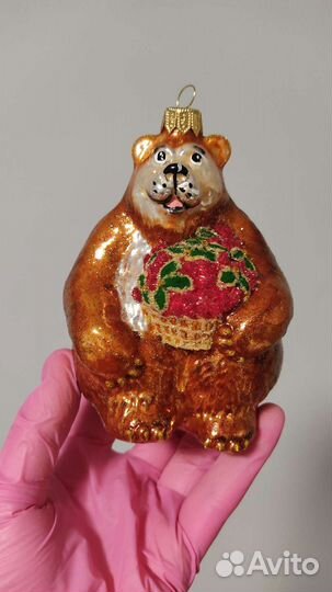 Набор елочных игрушек Irena Маша и медведь