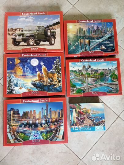 Пазлы в ассортименте