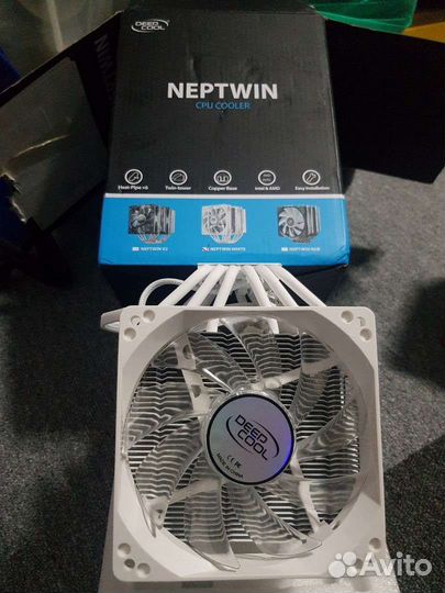 Кулер радиатор deep cool neptwin V2 wh