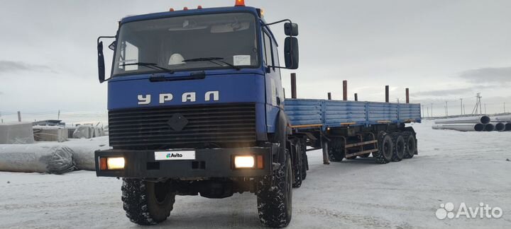 Урал 44202-3511-82 с полуприцепом, 2014