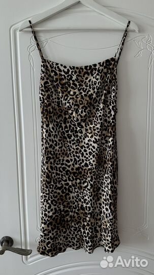 Платье леопардовое lime