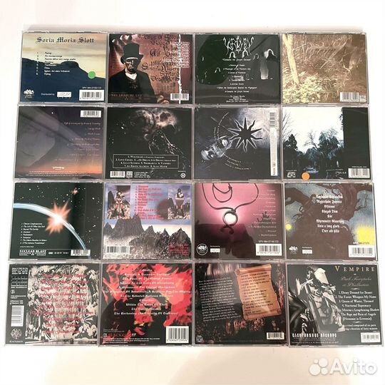 Оригинальные музыкальные диски CD Black Metal