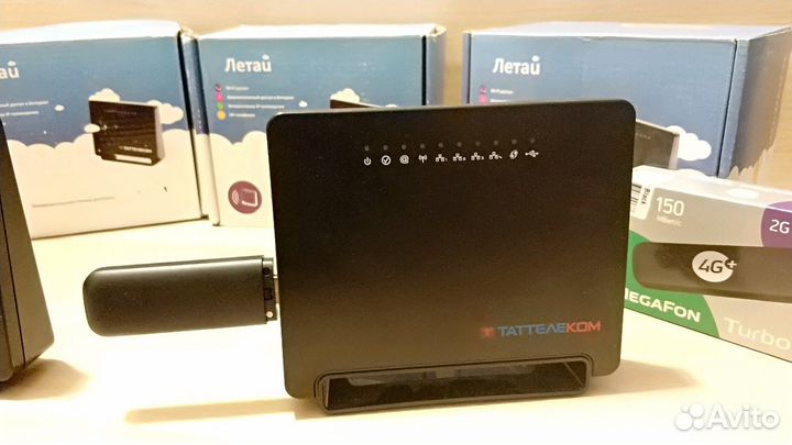 Комплект WiFi Роутер Sagemcom 1744 c 4G Модемом и