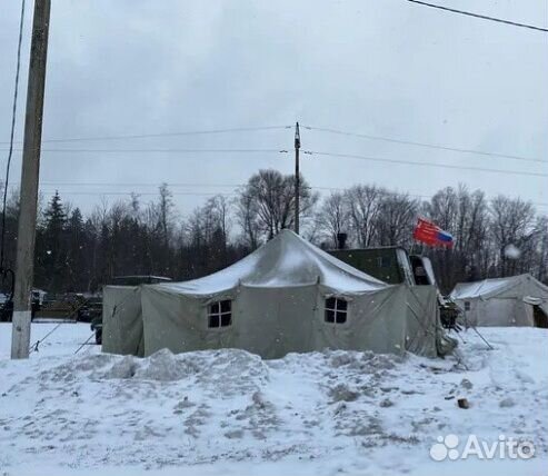 Армейские палатки с хранения