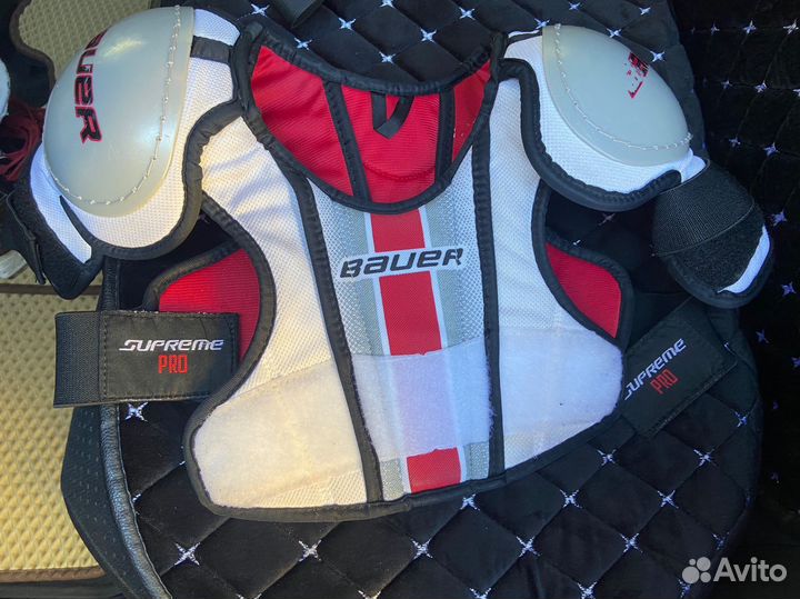 Нагрудник хоккейный bauer детский